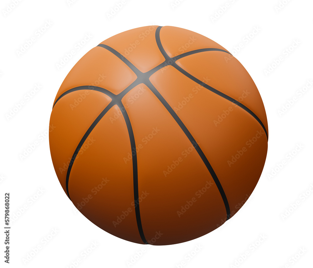 Basketball ball 3d render