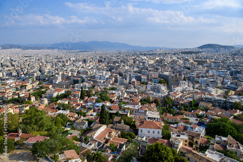 Fototapeta Naklejka Na Ścianę i Meble -  Skyline of Athens, Greece