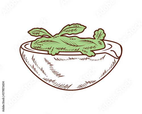 medicinal herb bowl