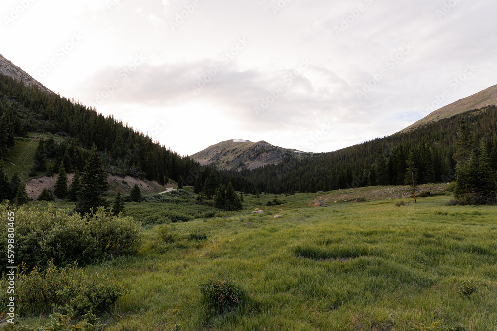 Fototapeta premium landscape of mountains in colorado