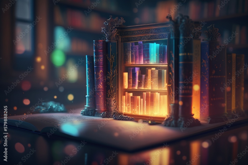 Experience the Magic: Hyper-Detailed Fantasy Library with Unreal Engine ...