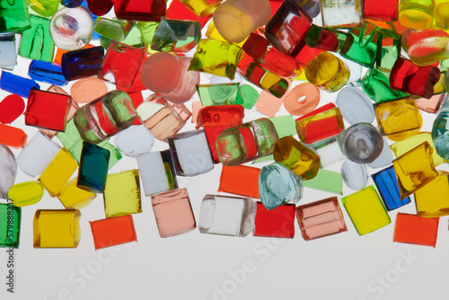 transparent plastic granulate resins for injection molding process