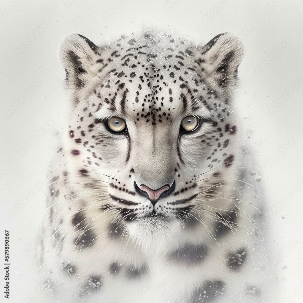Naklejka premium Wild animals made in generative AI, high quality.