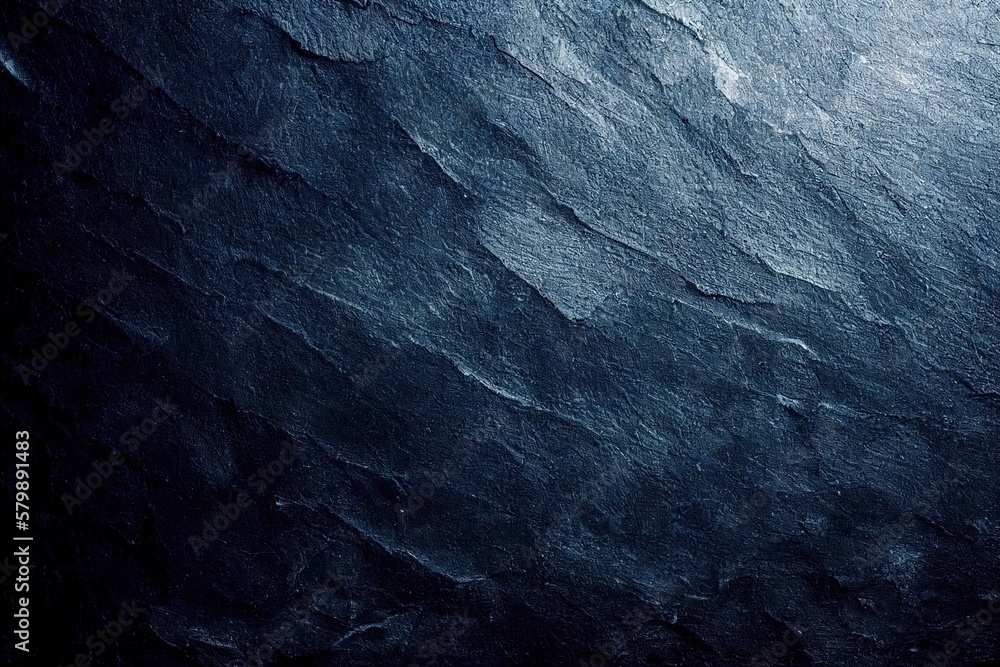 arrière plan texturé de roche ardoise bleu réaliste détaillé brillant - obrazy, fototapety, plakaty 