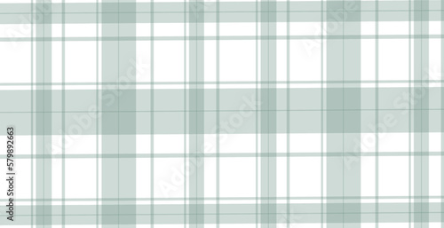 Green plaid background vector illustration.