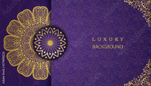 Beautiful fantastic Arabesque style background design. Luxury floral ornamental mandala.invitation, wedding card, Diwali, decoration. India, Indian, Arabic, Damask, Asian, Turkish, Dubai,