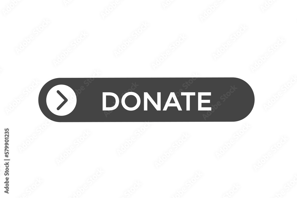 donate button vectors.sign label speech bubble donate
