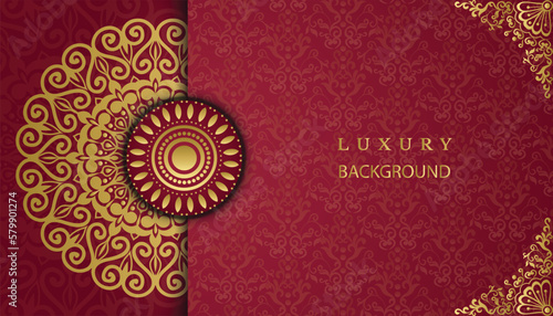 Beautiful fantastic Arabesque style background design. Luxury floral ornamental mandala.invitation, wedding card, Diwali, decoration. India, Indian, Arabic, Damask, Asian, Turkish, Dubai,