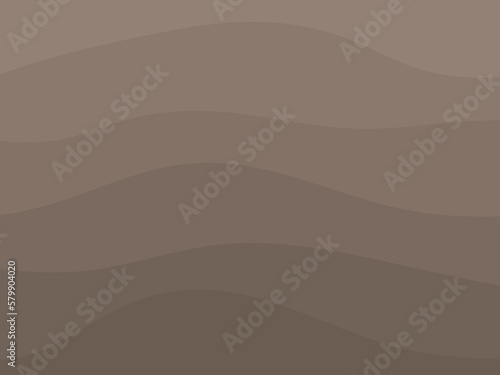 Layered brown soil and rock subsurface. Gradient brown background.