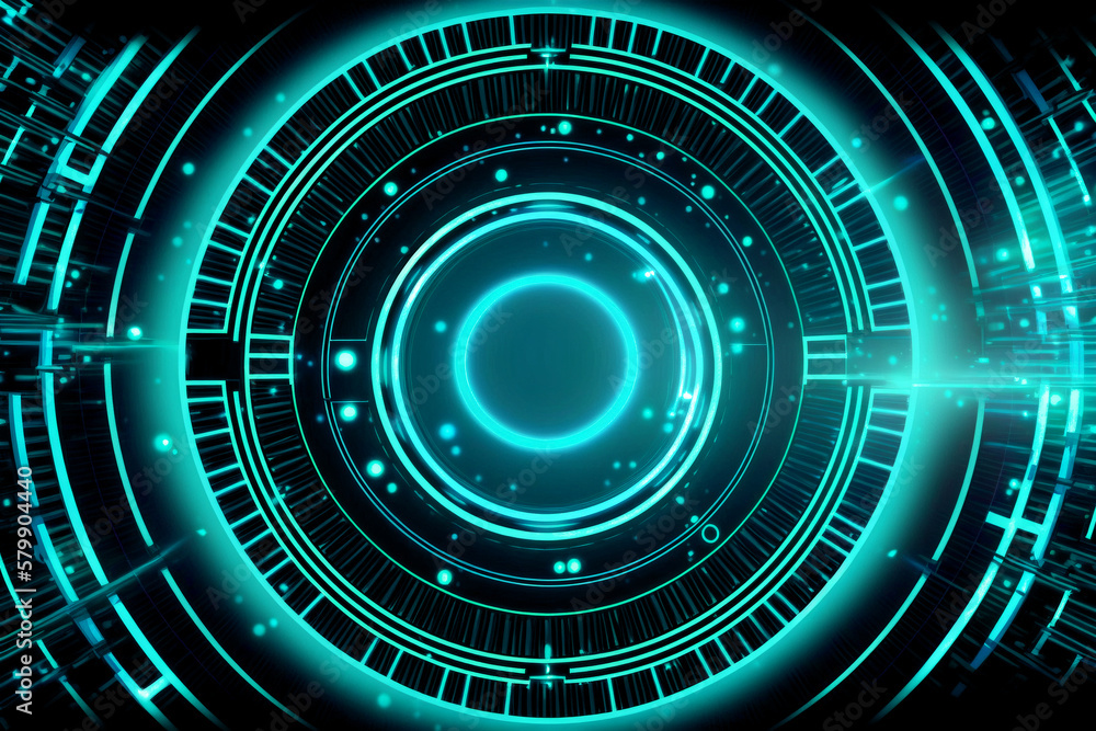the background of furturistic tech system innovation concept, Generative Ai the background of furturistic tech system innovation concept, Generative Ai