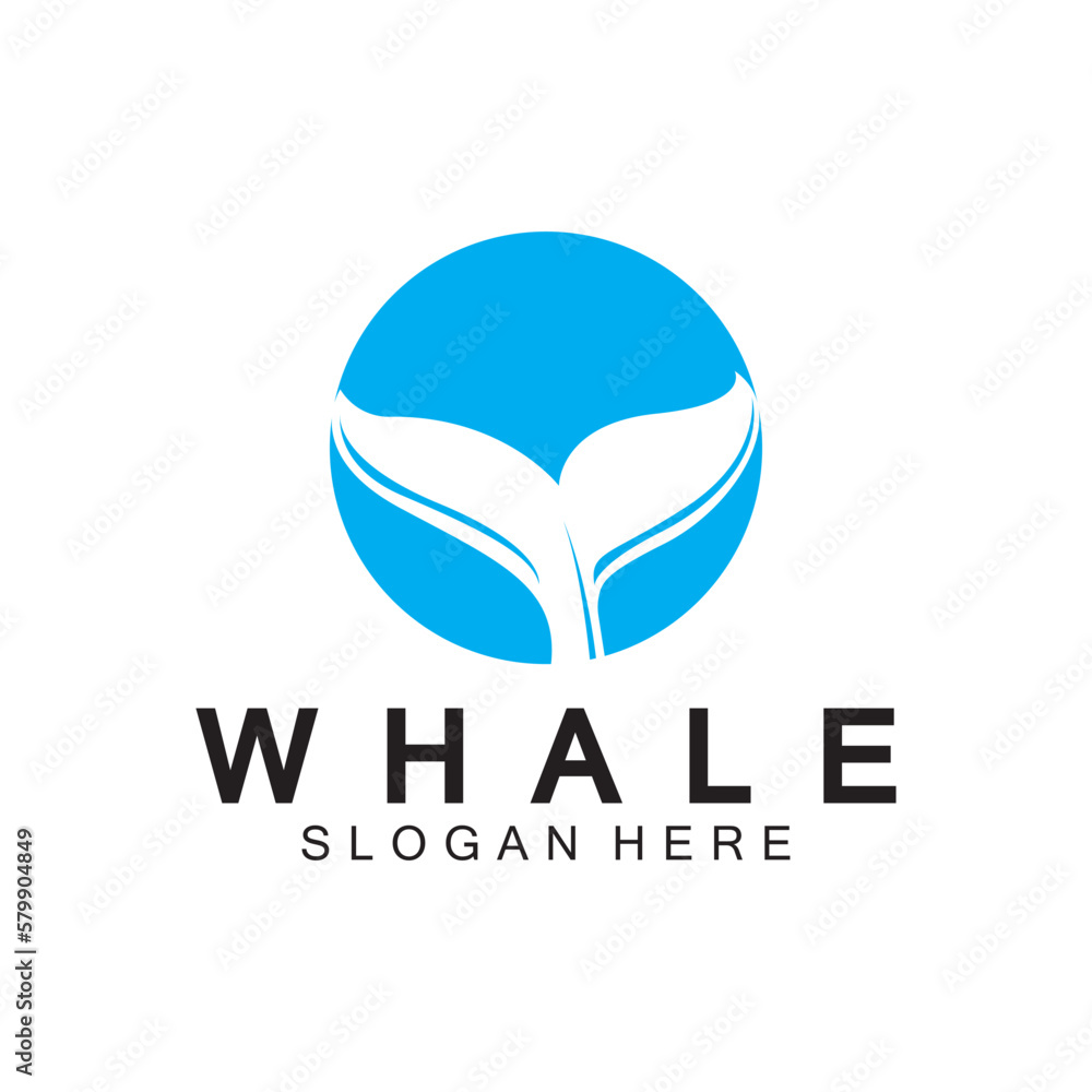 whale tail logo vector illustration design. Whale tail graphic icon whale tail logo vector illustration design. Whale tail graphic icon