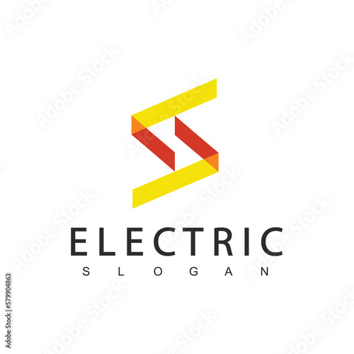 Electric Logo Energy Icon