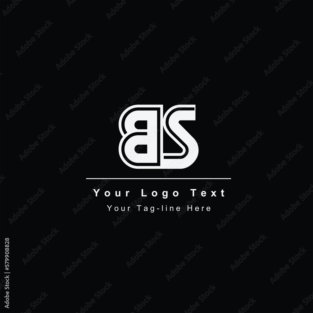 BS or SB letter logo. Unique attractive creative modern initial BS SB B S initial based letter icon logo BS or SB letter logo. Unique attractive creative modern initial BS SB B S initial based letter icon logo