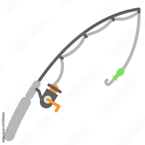 fishing flat icon