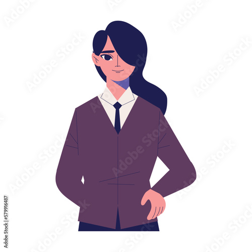 business woman character