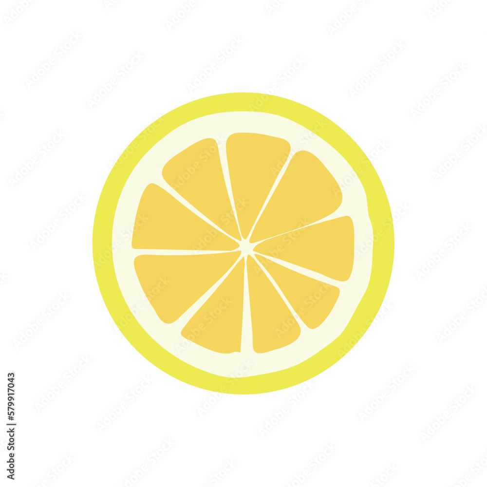 slice lemon icon