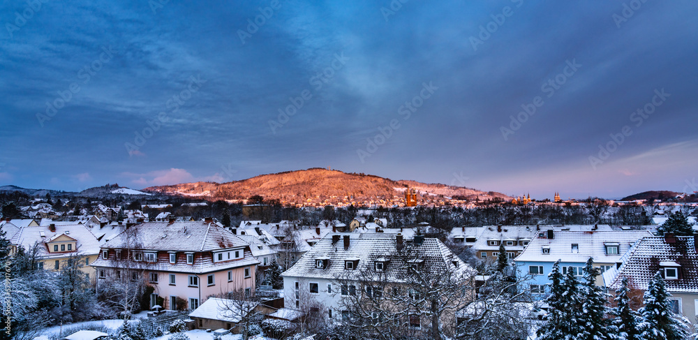 Steinberg Goslar in der Morgensonne