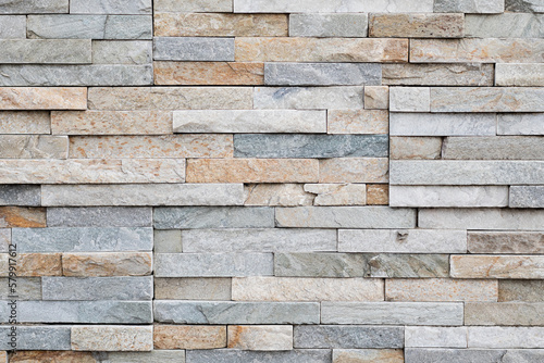 Slate marble walls. pattern brick 