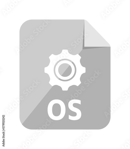 Various file type vector icon illustration | OS