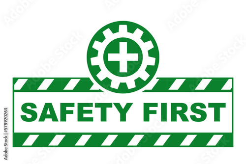 safety first signage warning design printable sign safely workplace factory construction banner poster