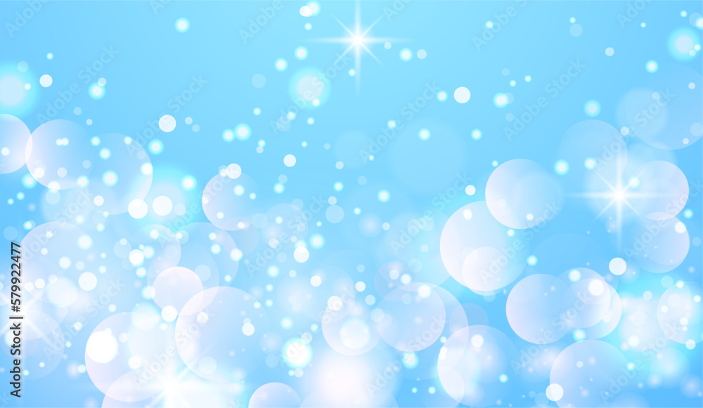 夏をイメージしたキラキラ背景