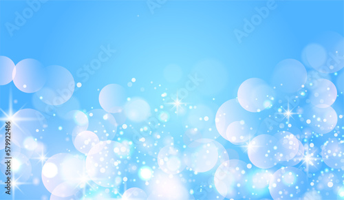 夏をイメージしたキラキラ背景