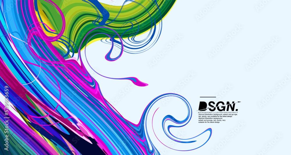 vector background, art, design, abstract modern graphic elements, color 3d Gradient abstract banners with flowing liquid shapes, illustration contrast colors