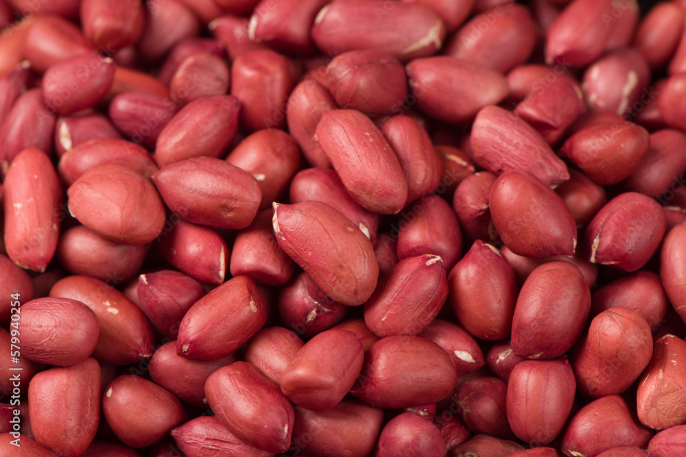 red peeled peanuts texture background. red peeled peanuts texture background.