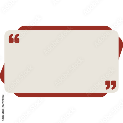 Text Box Flat