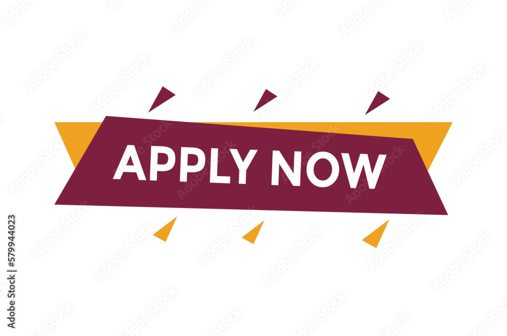 Apply now button web banner templates. Vector Illustration
Apply now button web banner templates. Vector Illustration