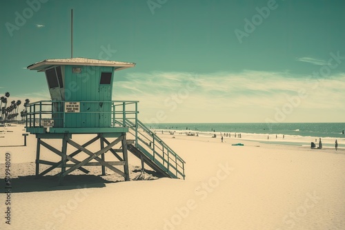 California Dreamin': Beachscape in Professional Film Color Grading © Manuel
