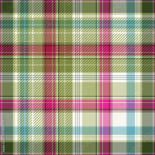 Vector seamless checkered pattern with diagonal lines
