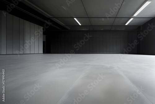 Texture dark concrete floor