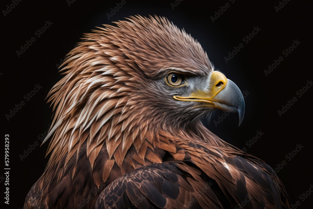 golden eagle portrait golden eagle portrait