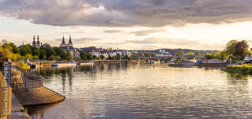 Panorama vom Deutschen Eck in Koblenz