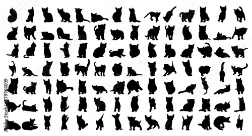 cat silhouettes