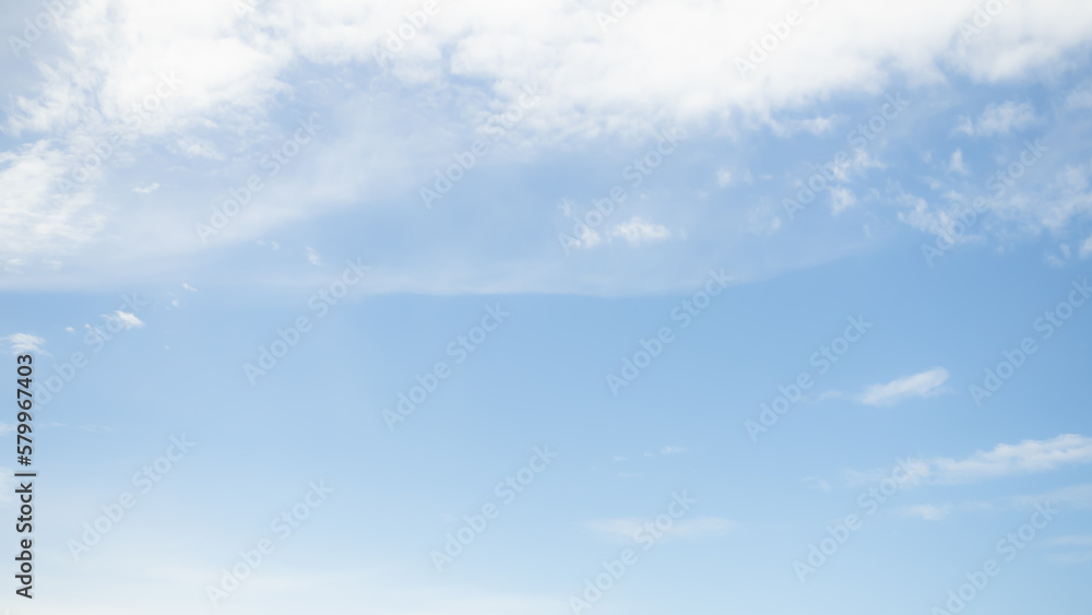 Fototapeta premium Cloud Blue Sky Background,Bright Day Light Clear Beautiful Summer Cloudy,Air Climate Scenic Cloudscape Heaven Sunlight Atmosphere Sunny,Beauty Nature for Wallpaper.