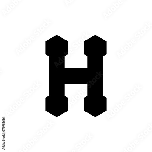 h logo 
