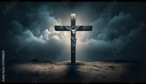 croix chrétienne, généré par IA
