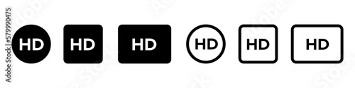HD vector icons set