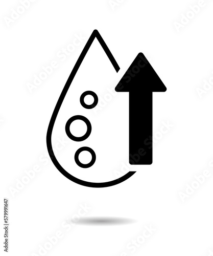  High cholesterol vector icon illustration