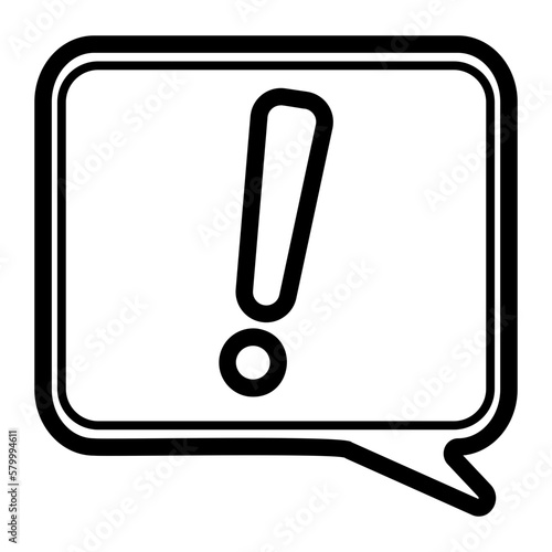 exclamation mark icon
