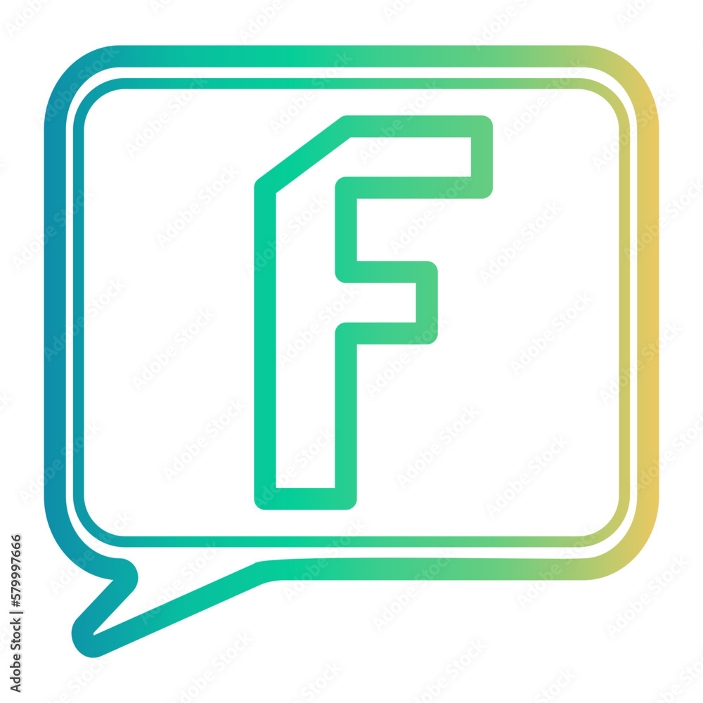 letter f icon letter f icon