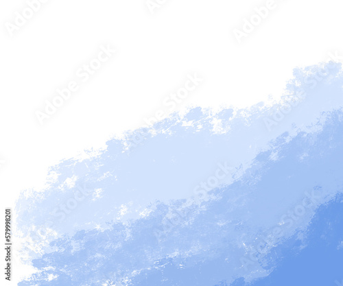 Soft blue crystal watercolor background 