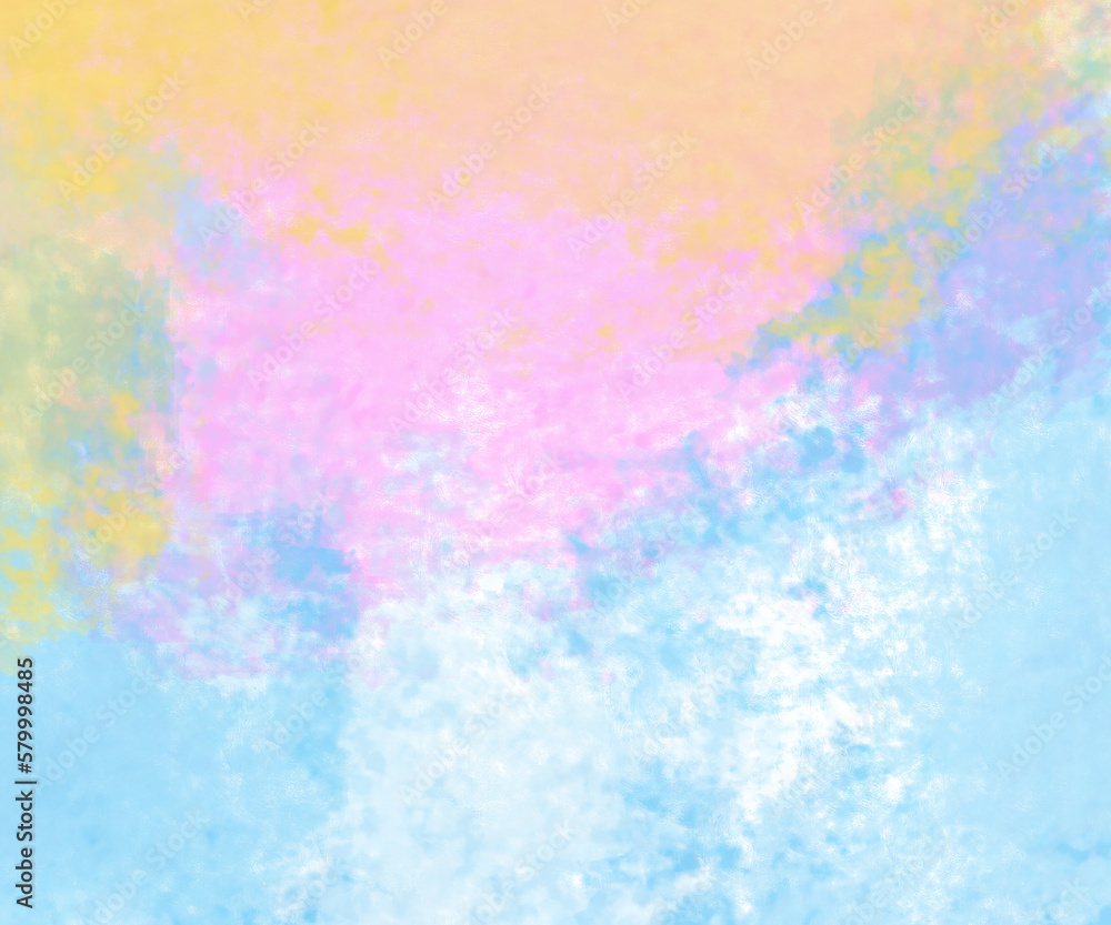 Multicolor watercolor background palette