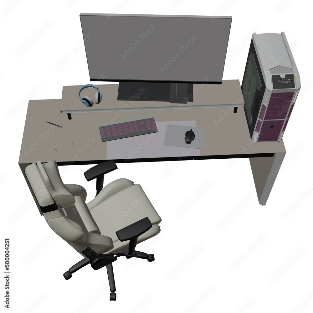 3D GAMING COMPUTER DESK CHAIR RIICOMP V5 3D GAMING COMPUTER DESK CHAIR RIICOMP V5