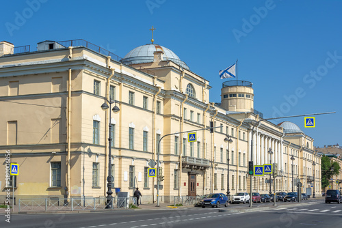 St. Petersburg, historical building of the Naval Gentry Cadet Corps