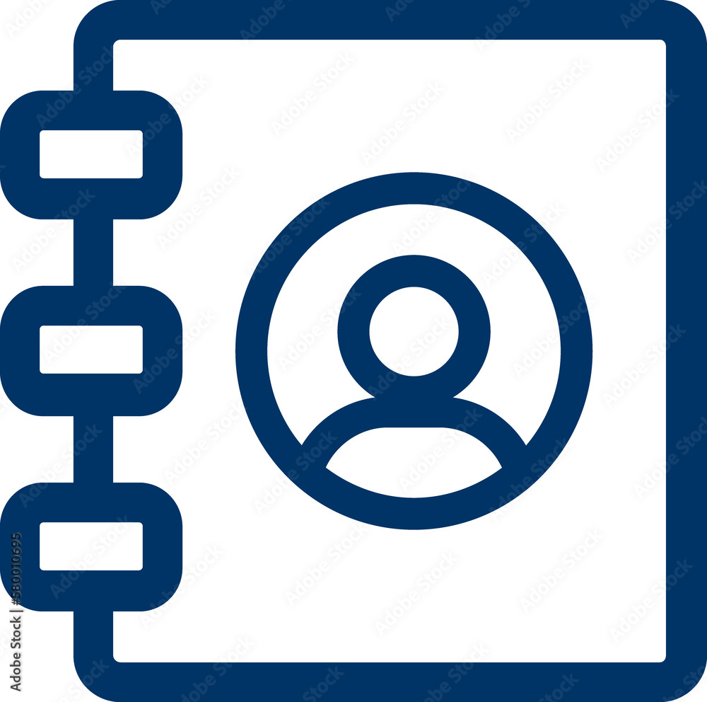 Adress Book line icon Adress Book line icon