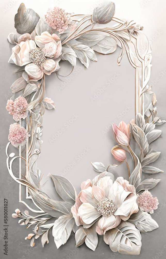 Artificial ai generated wedding card Artificial ai generated wedding card