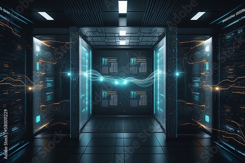 Inside the Secure Server Room for Cyber Data Transfer